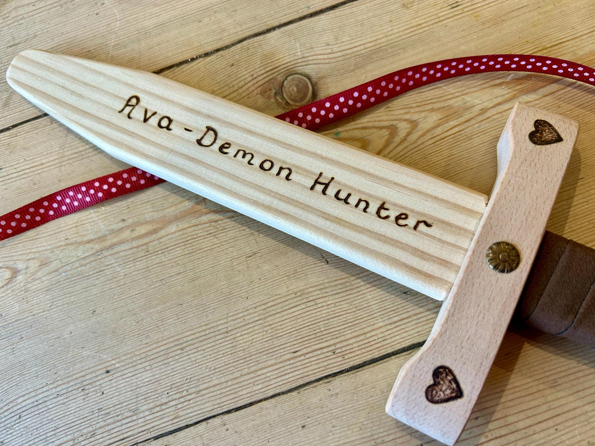 Personalised Toy Wooden Sword