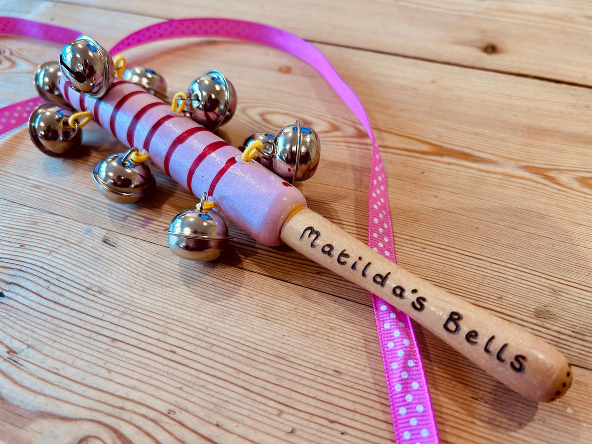 Personalised bells in various colours