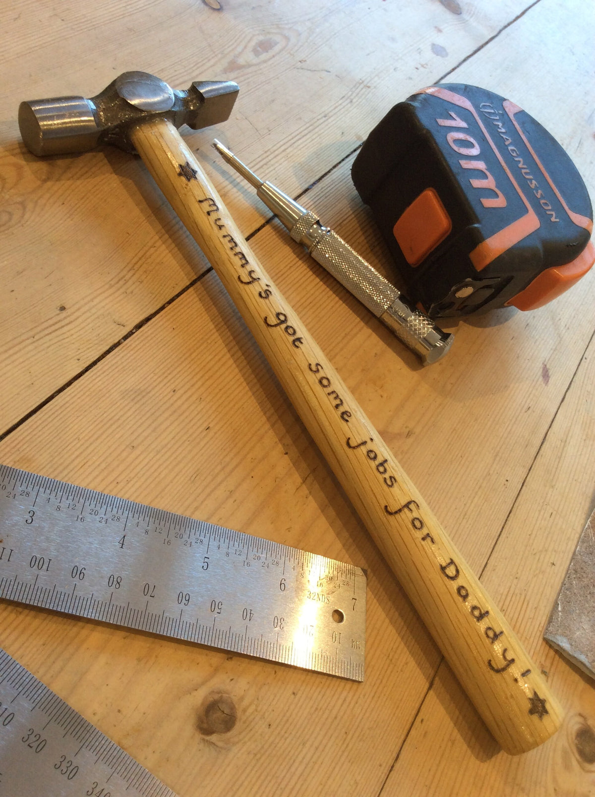 Personalised small hammer