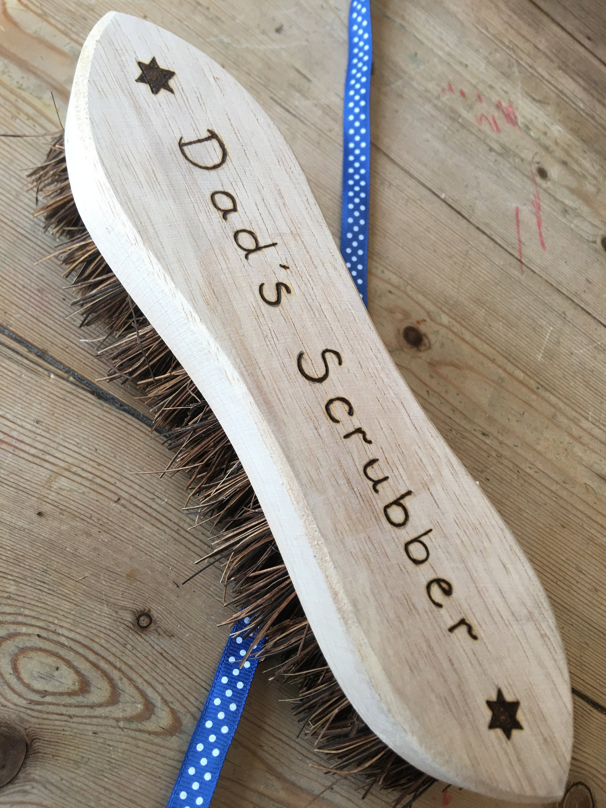 Personalised big old scrubber!