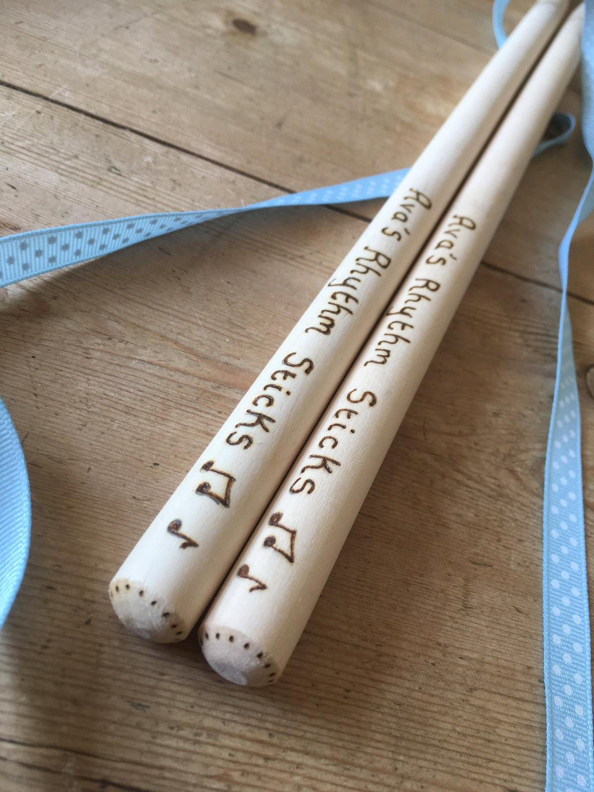 Personalised Maple Drumsticks