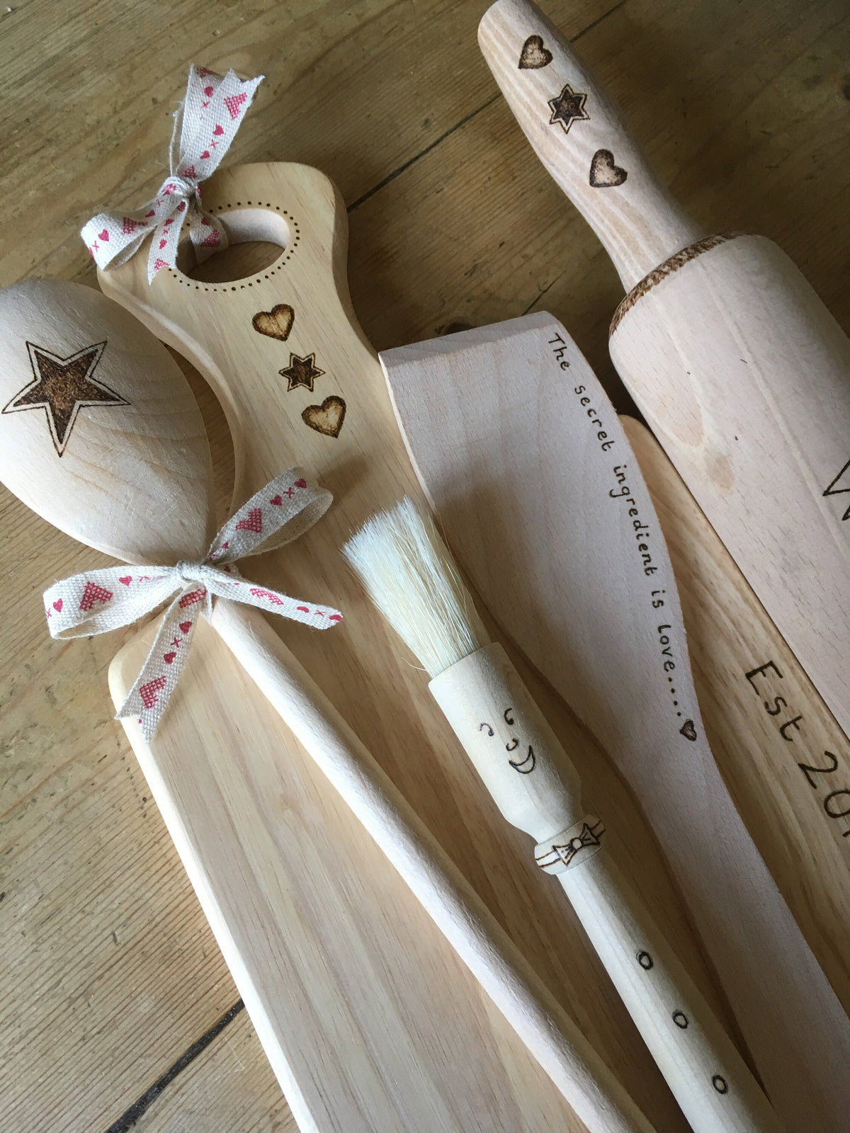 Adult personalised cooking / baking set
