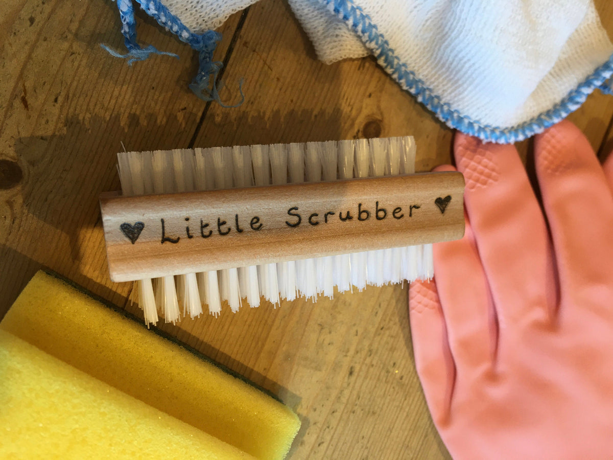 Personalised nail brush / little scrubber