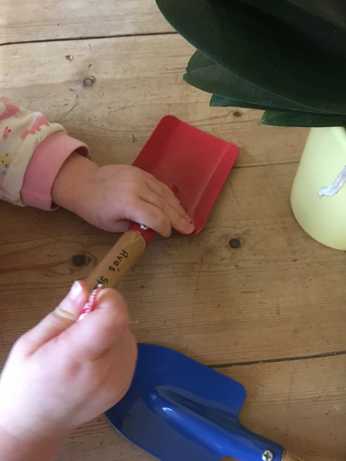 Children’s personalised gardening set