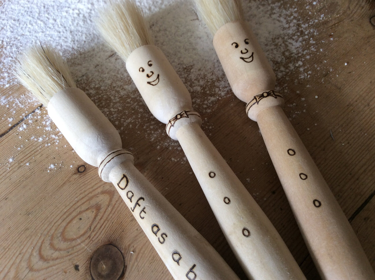 Daft as a brush personalised pastry brush