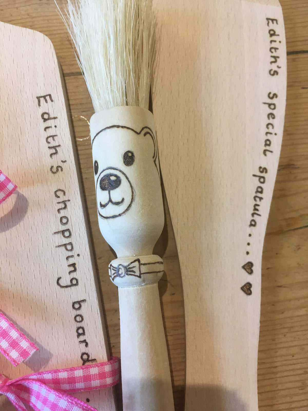 Children’s personalised baking set