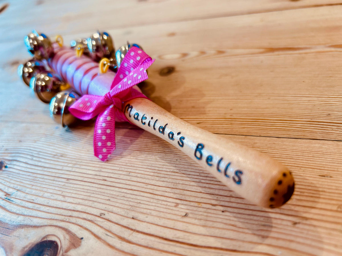 Personalised bells in various colours
