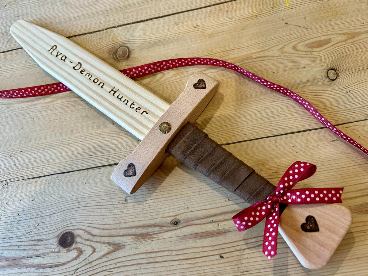 Personalised Toy Wooden Sword