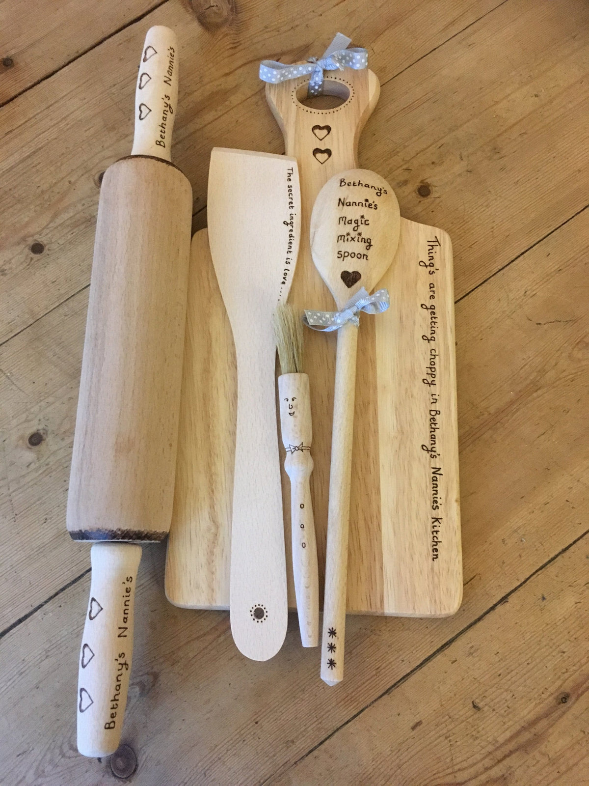 Adult personalised cooking / baking set