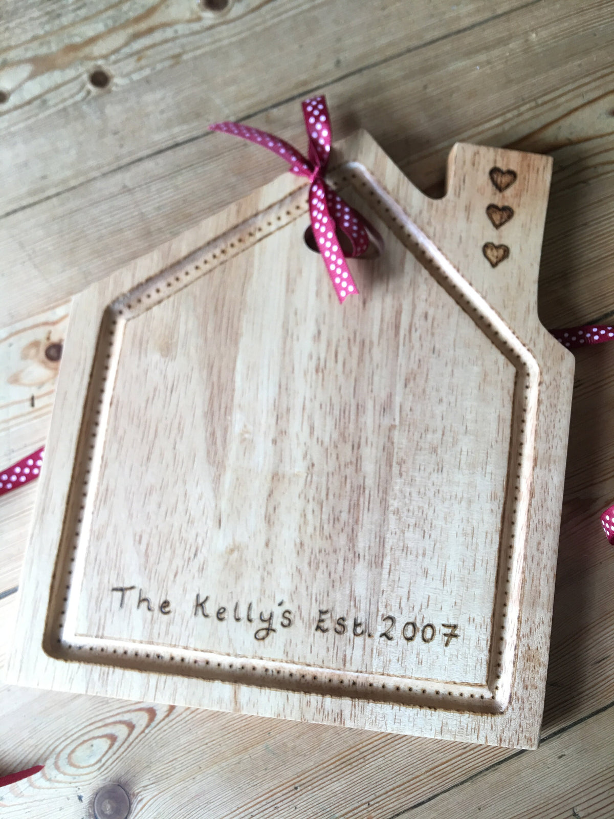 New Home / Anniversary chopping / cheese board