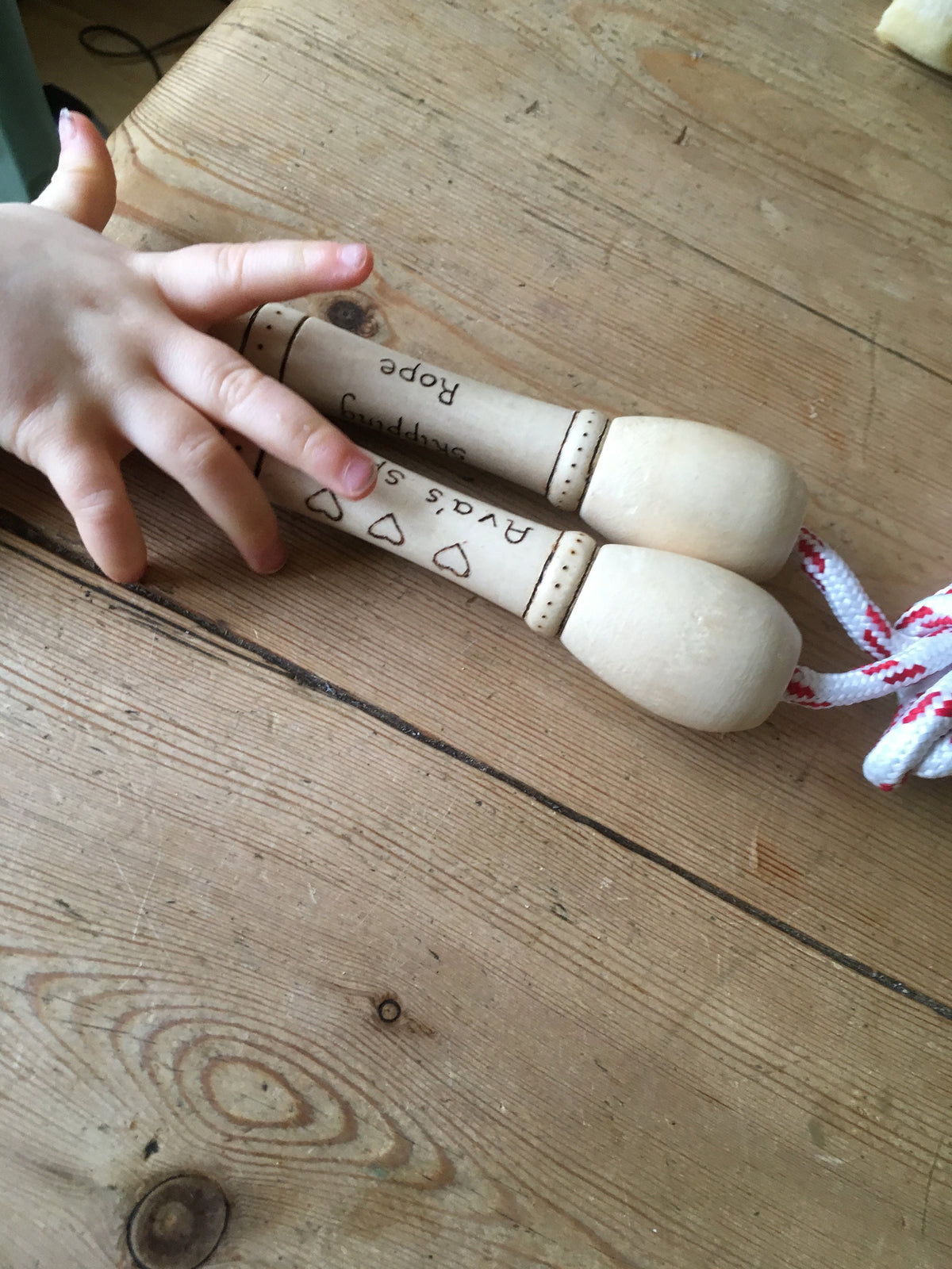 Personalised skipping / jump rope