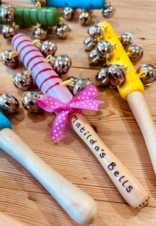 Personalised bells in various colours