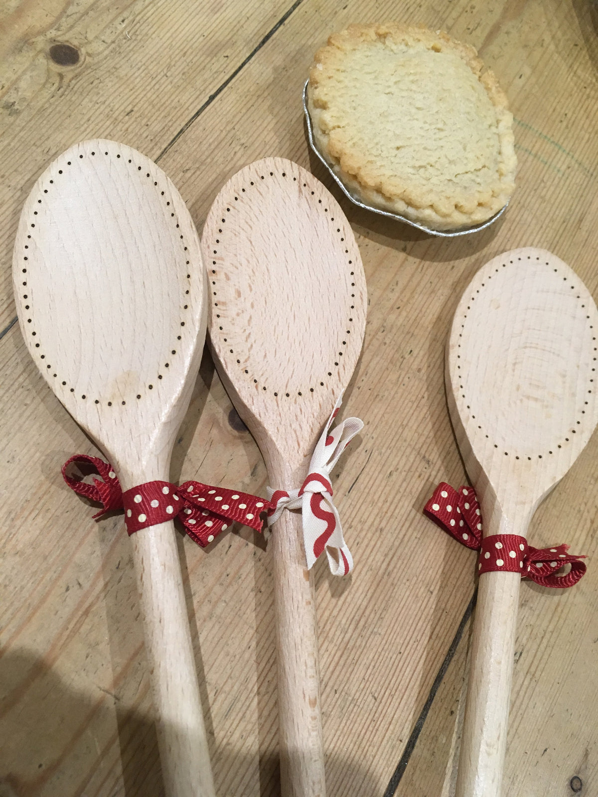 Personalised wooden spoon