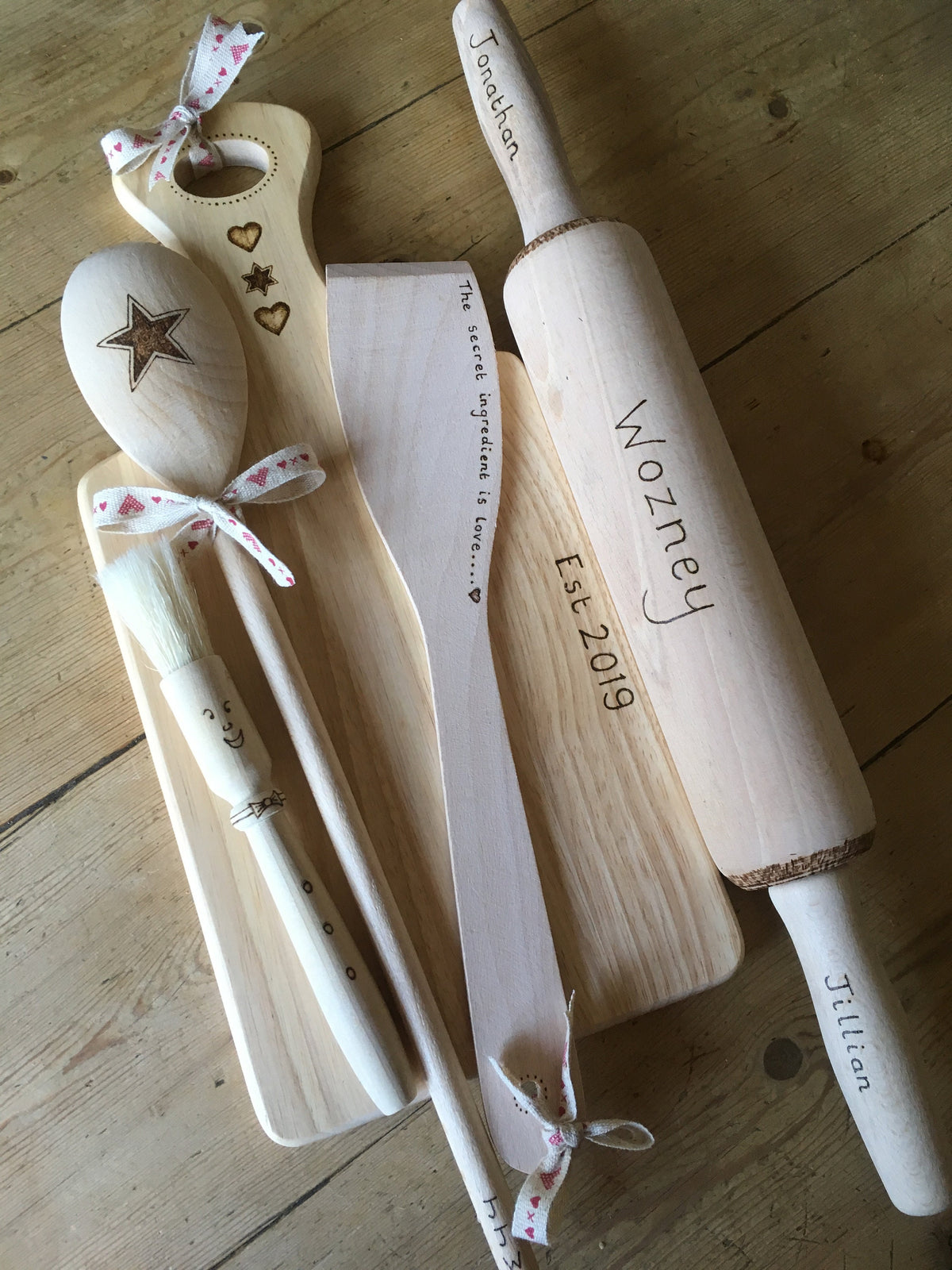 Adult personalised cooking / baking set