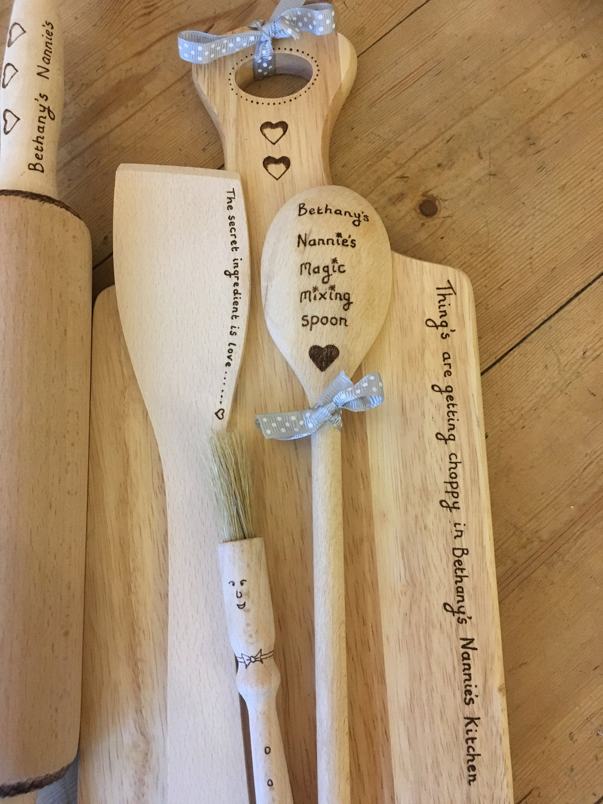 Adult personalised cooking / baking set