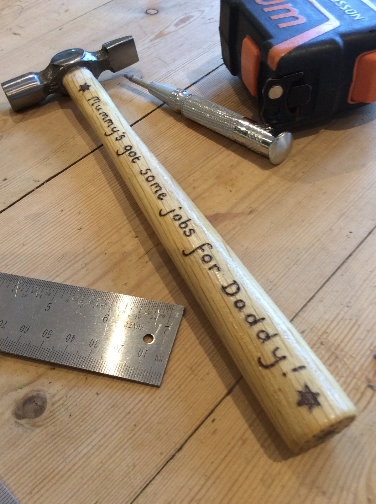 Personalised small hammer
