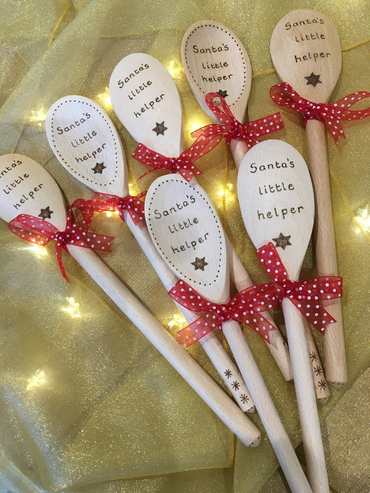 Santa’s little helper mini spoon