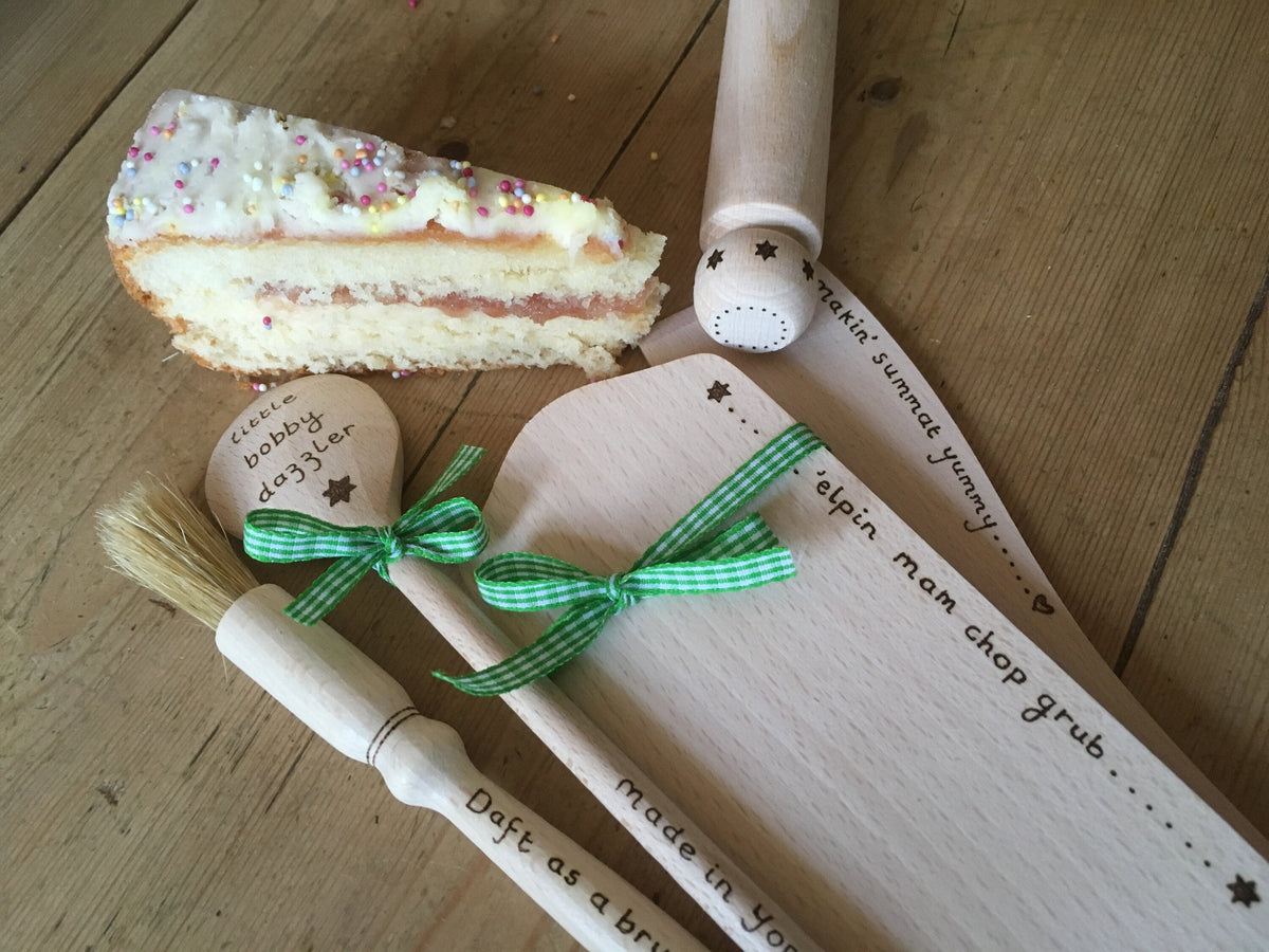Children’s personalised baking set