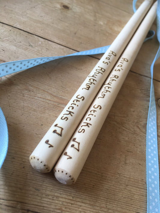 Personalised Maple Drumsticks