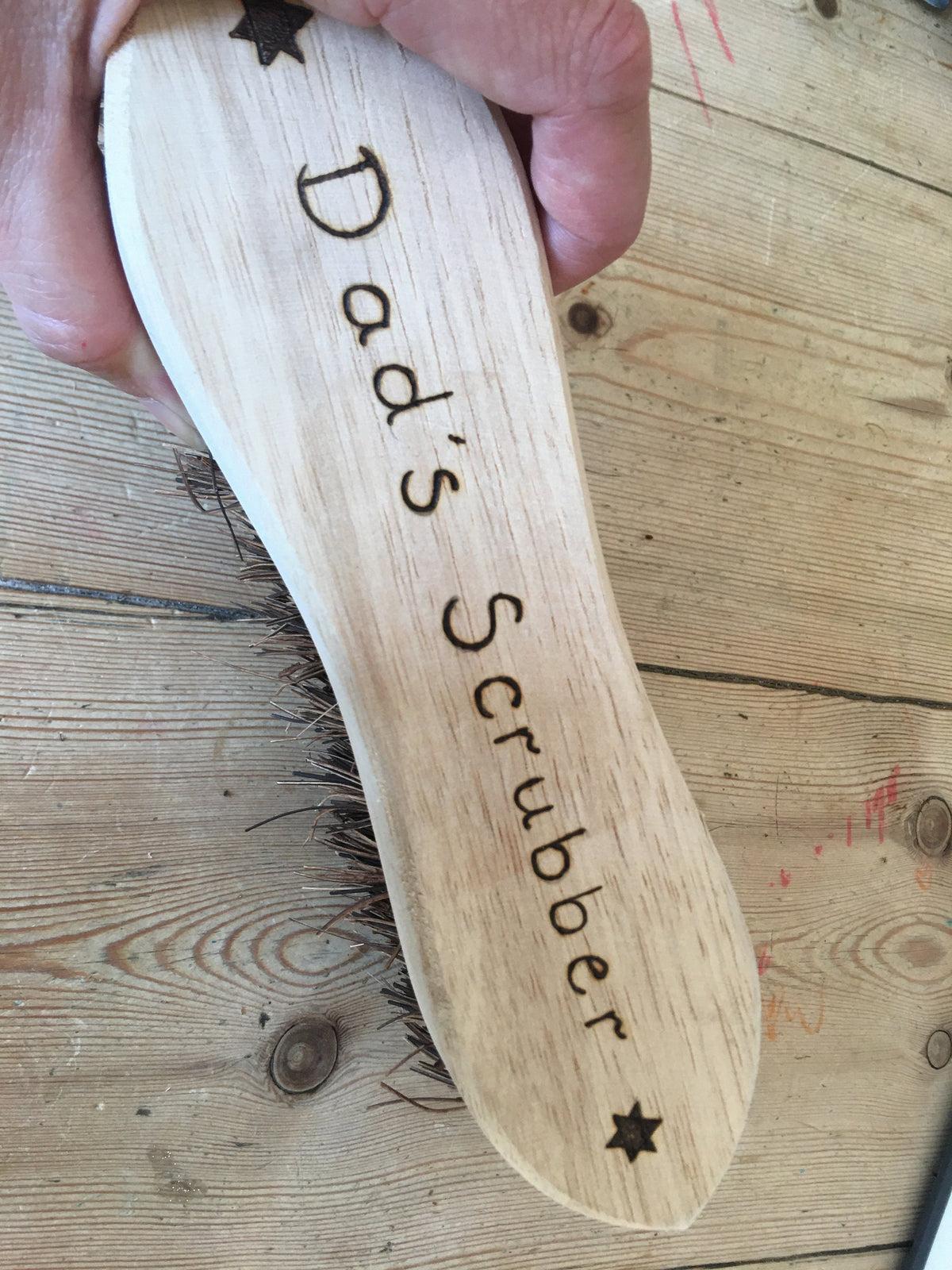Personalised big old scrubber!