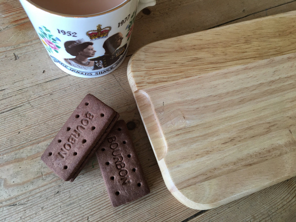Personalised tea and biscuit tray