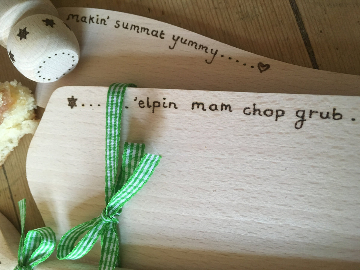 Children’s personalised baking set