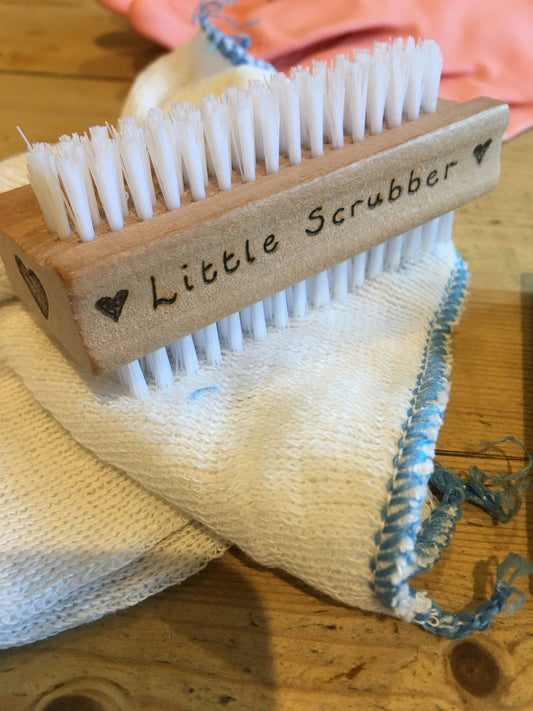 Personalised nail brush / little scrubber